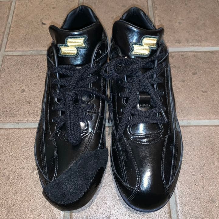 SSK プロブレイン 革底 金具スパイク