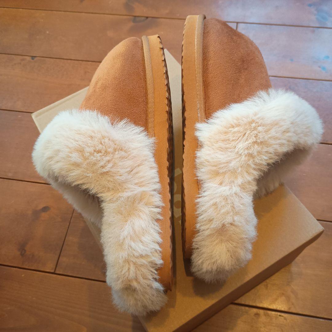 つみき　美品 ソール減り無しラクバキ ファーサボサイズM rakubaki