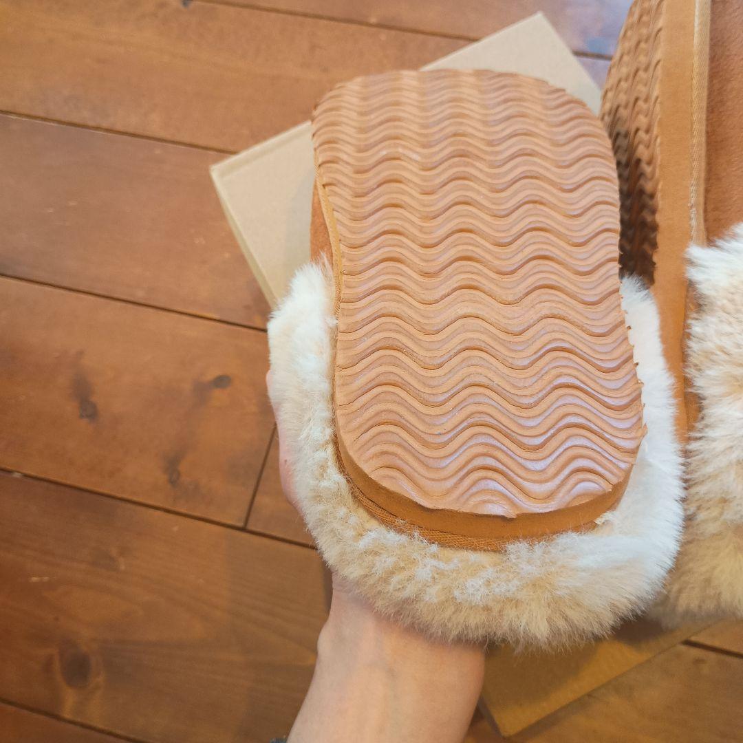 つみき　美品 ソール減り無しラクバキ ファーサボサイズM rakubaki