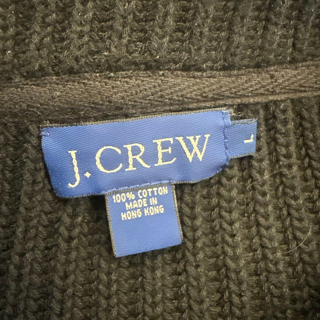 【美品】ジェイクルー　長袖　プルオーバーニット・コットン・J.Crew タートル