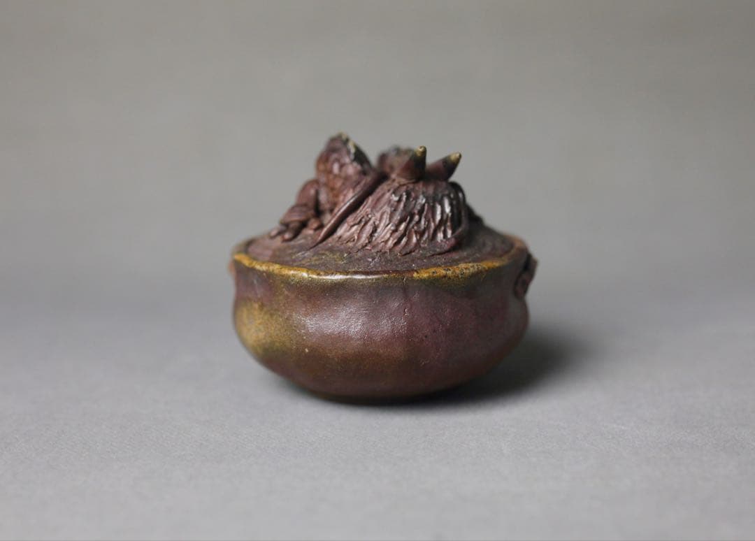 備前焼 龍細工 宝瓶 煎茶器 湯冷まし 七点