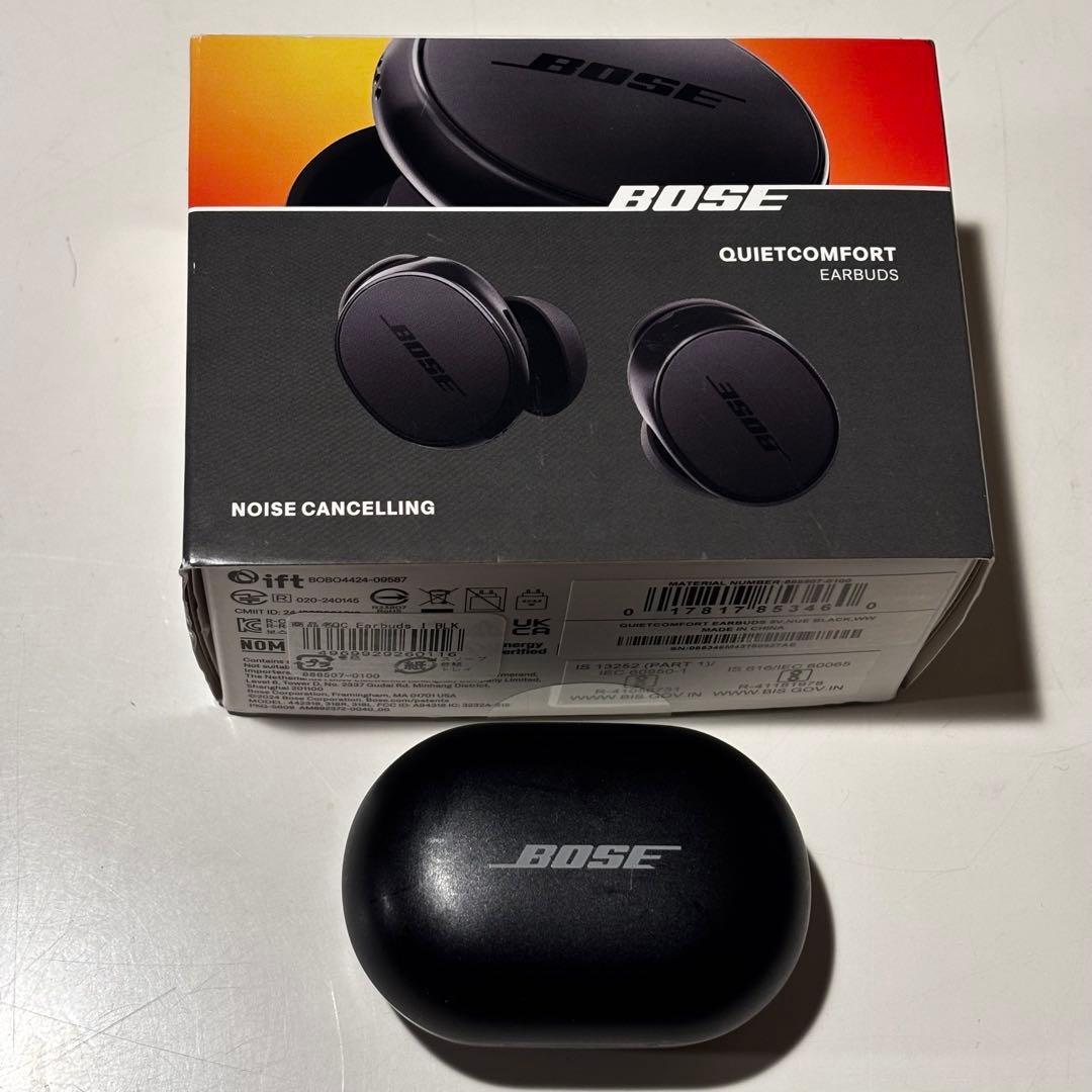 BOSE イヤホン QuietComfort Earbuds BLACK QCE