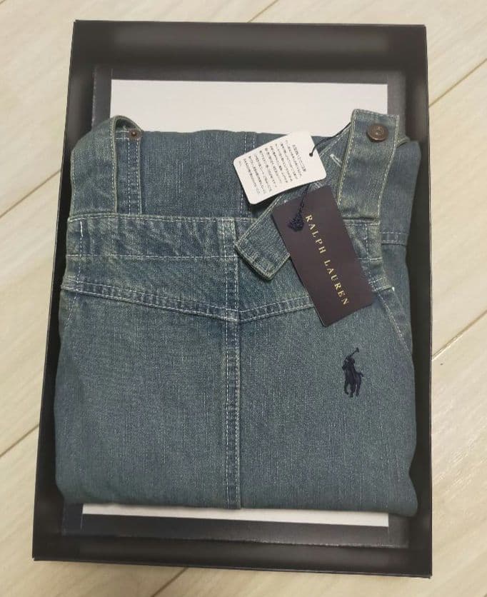 エプロン　デニム　ラルフローレン　Ralph Lauren 　ユニセックス