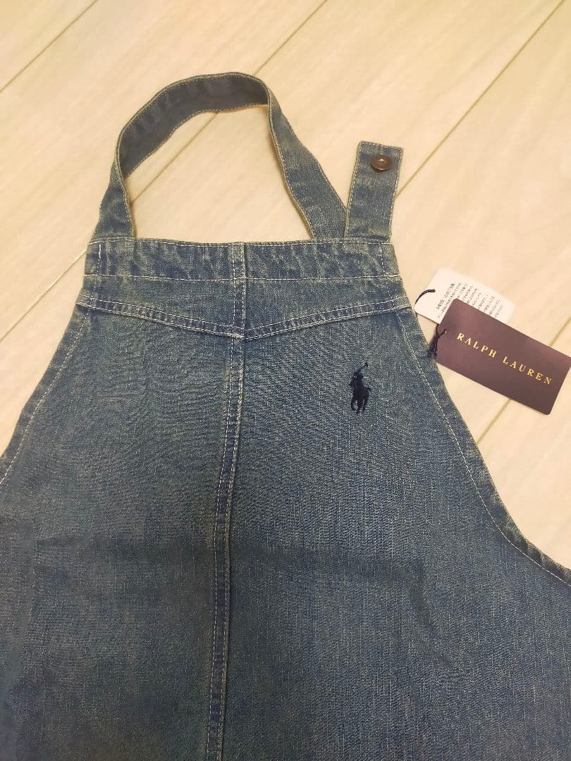 エプロン　デニム　ラルフローレン　Ralph Lauren 　ユニセックス