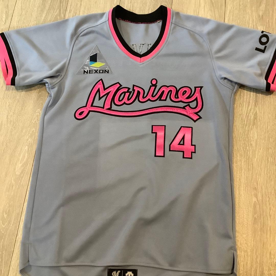 千葉ロッテマリーンズ　小宮山悟　復刻ビジターユニフォーム　Mサイズ　未使用