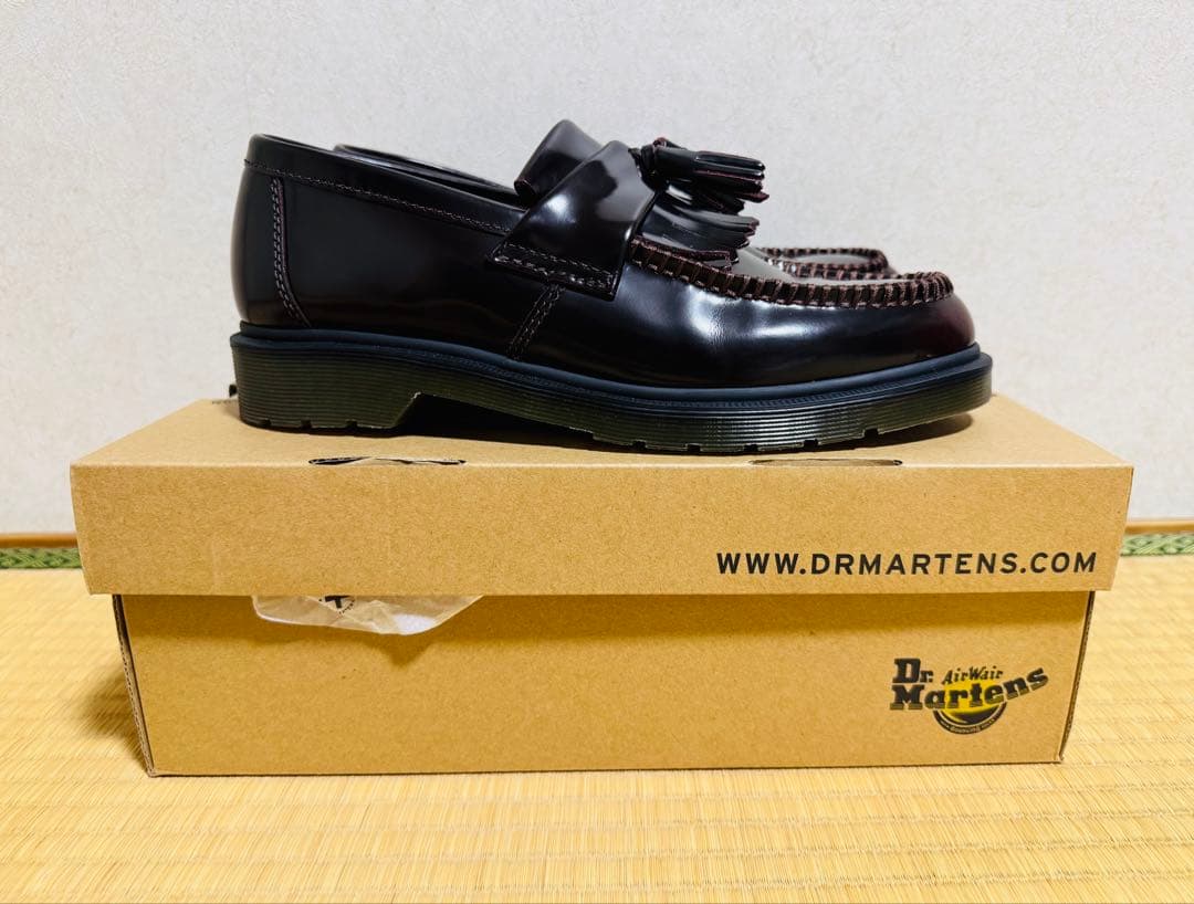 Dr. Martens タッセルローファー　CHERRY RED