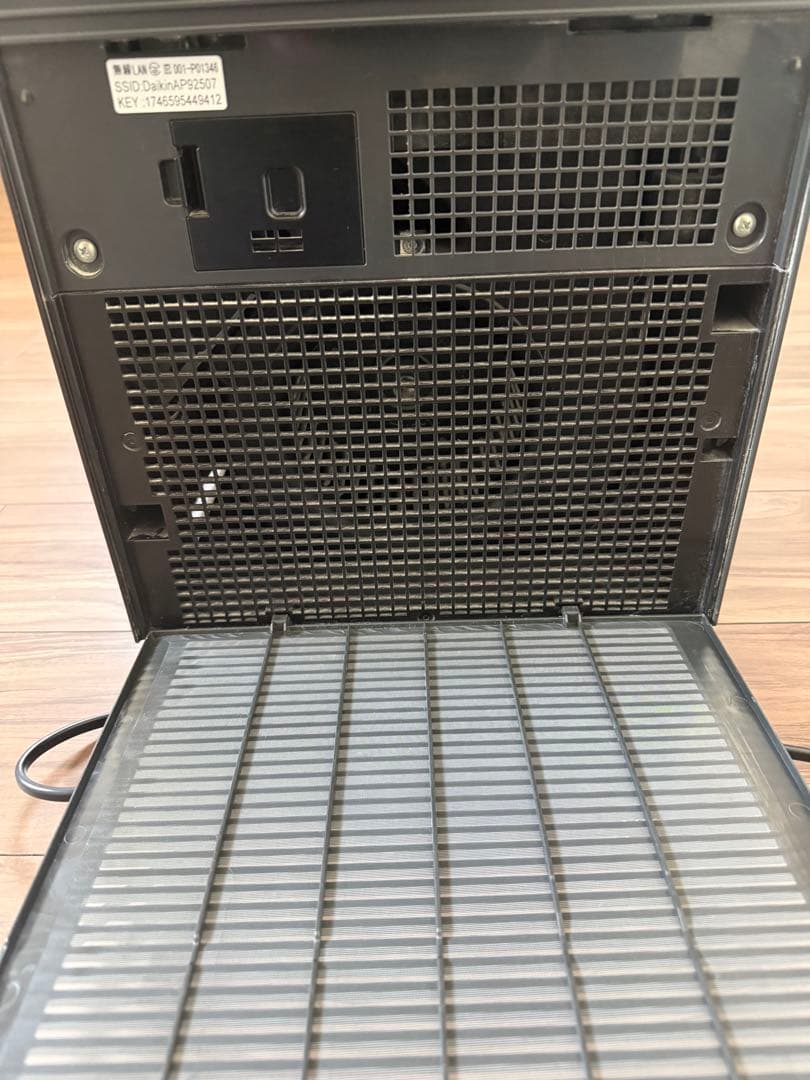 DAIKIN 空気清浄機 黒　(機種:MCK70Z-T)