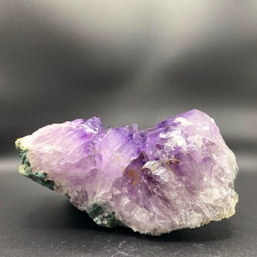 高品質 アメジスト クラスター 1563g☆美結晶美極濃紫