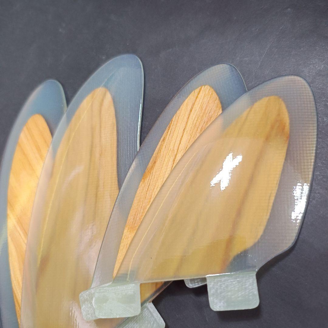 ウッドコア　FCS対応　クワッドフィン