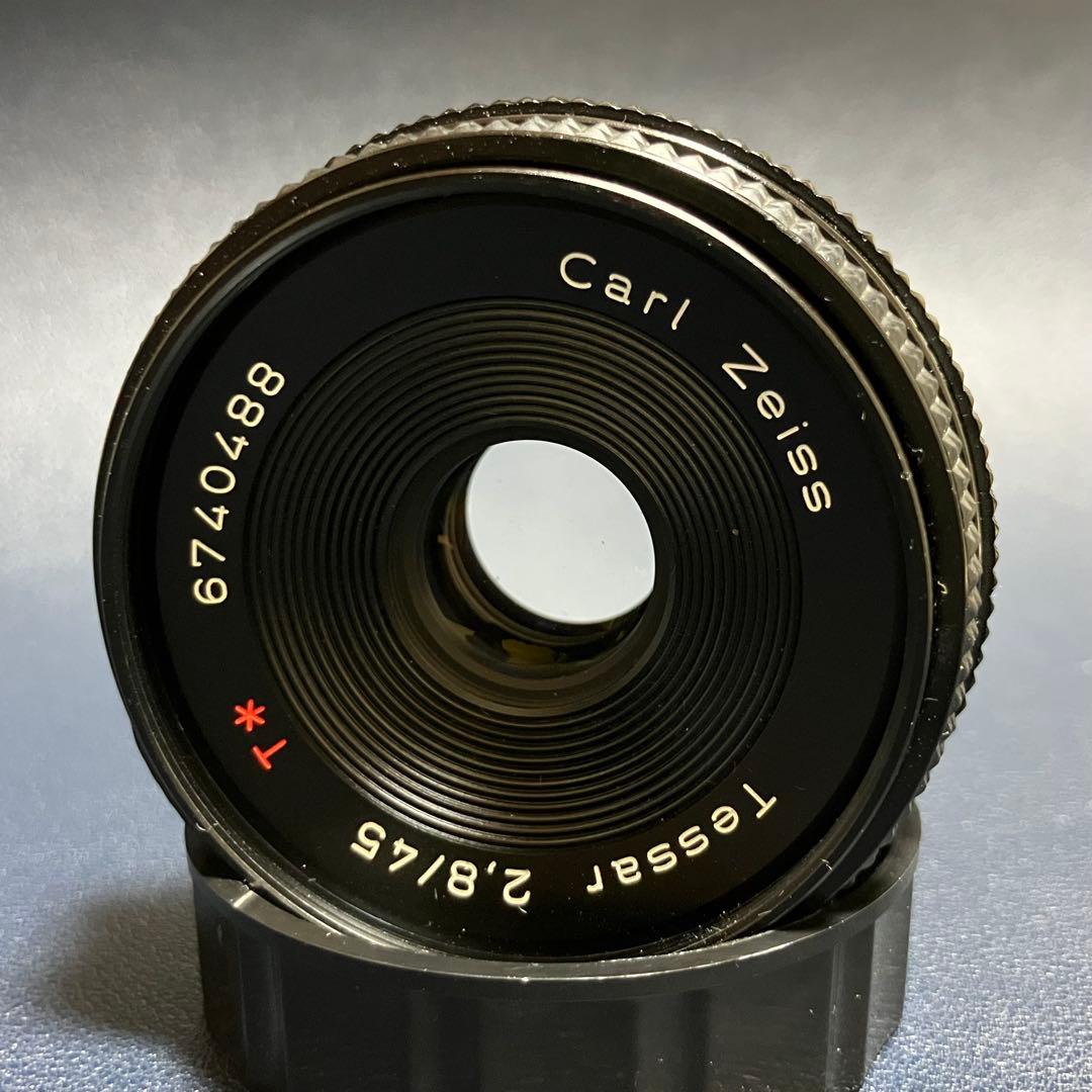 CONTAX Aria Tessar 45mm f2.8 アリア 動作確認済み
