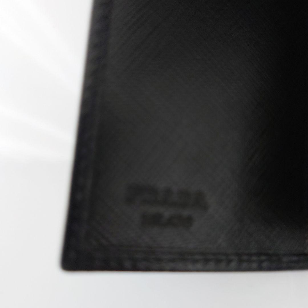 PRADA ブラックレザー 名刺入れ 箱付き