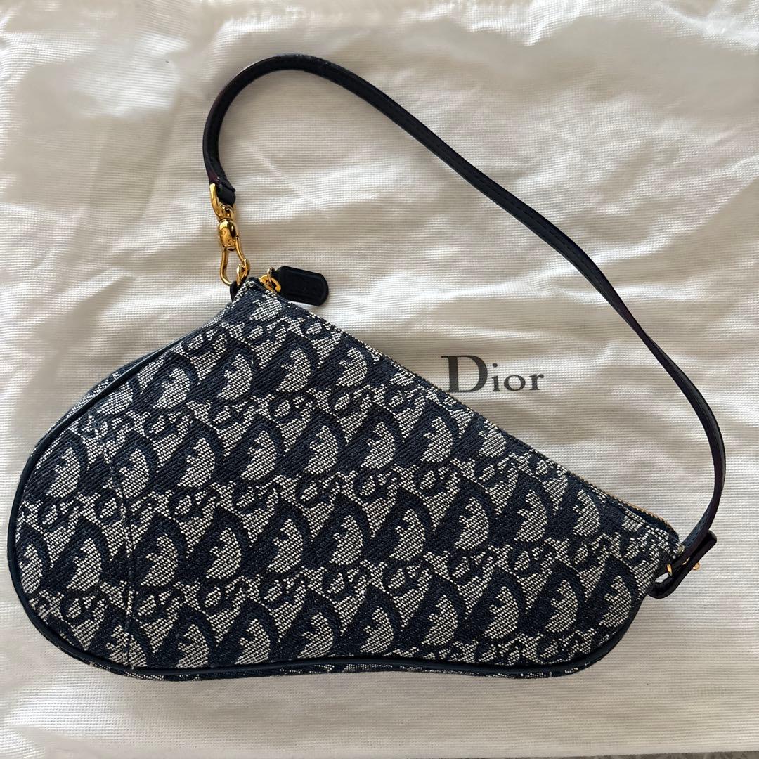 Christian Dior トロッターサドルバッグ
