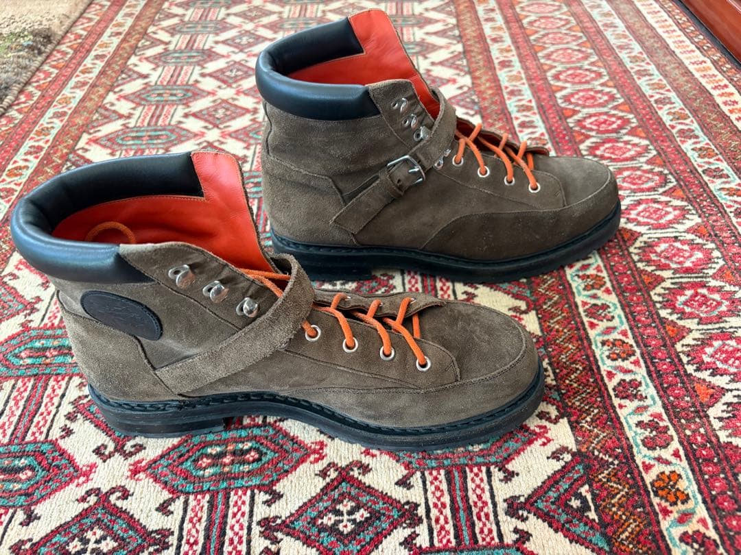 エルメス ハイキング マウンテンブーツ スエード