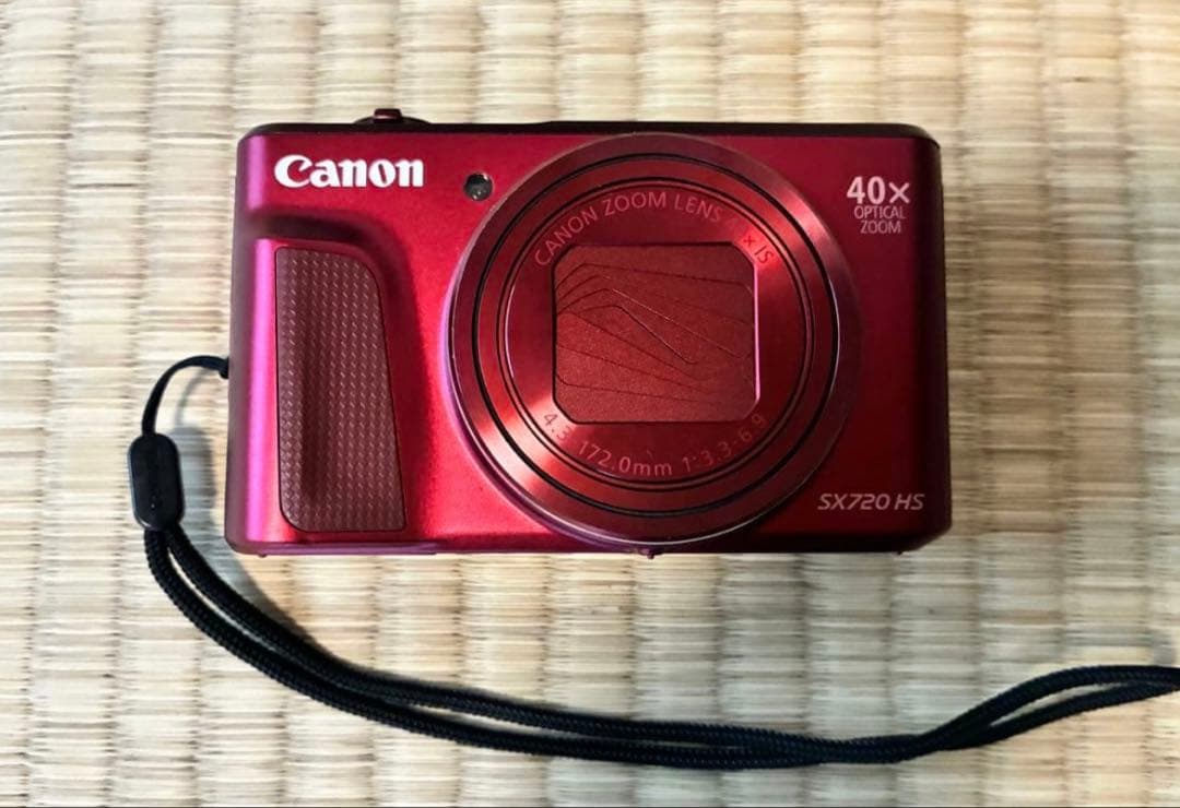 Canon PowerShot SX720 HS（レッド）