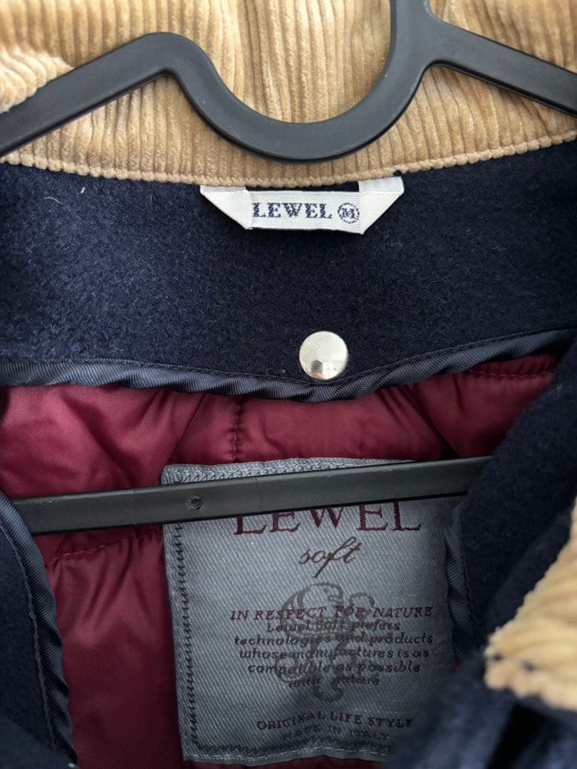 LEWEL ネイビー ダッフルコート