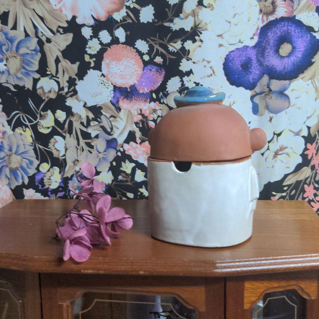 可愛いのが好き♡昭和度レトロ♡砂糖入れらしい陶器