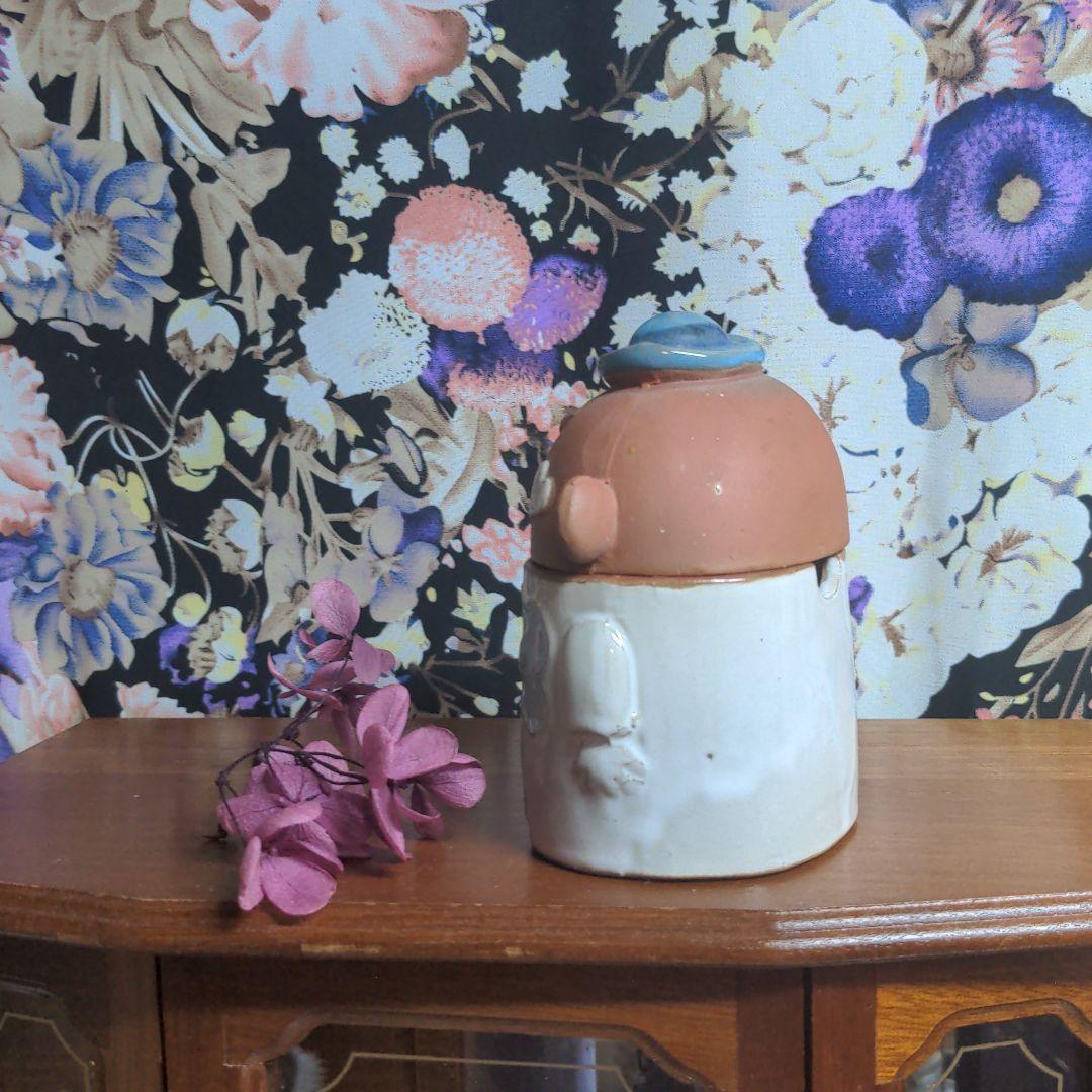 可愛いのが好き♡昭和度レトロ♡砂糖入れらしい陶器