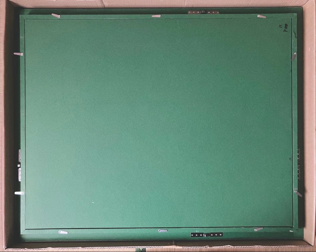 額縁 P15 シルバー アンティーク調 油彩額