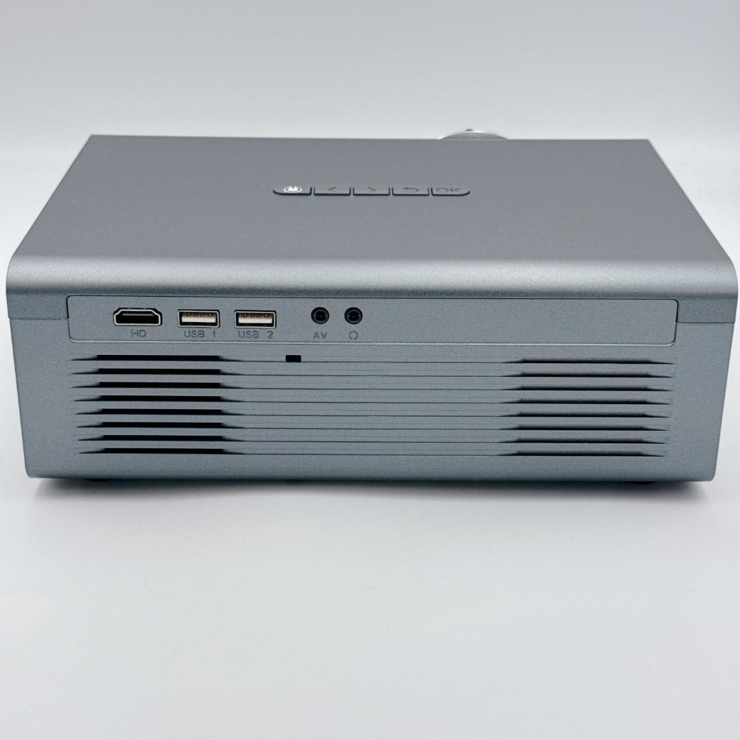 【新品・未使用】DWNKNEW 電動フォーカス プロジェクター