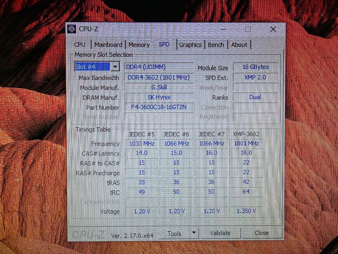 メモリー G.SKILL Trident Z Neo DDR4-3600 (2x16GB)