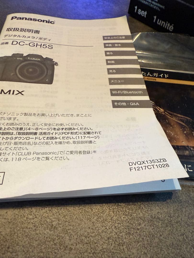 パナソニックLUMIX DC-GH5S 本体レンズセット