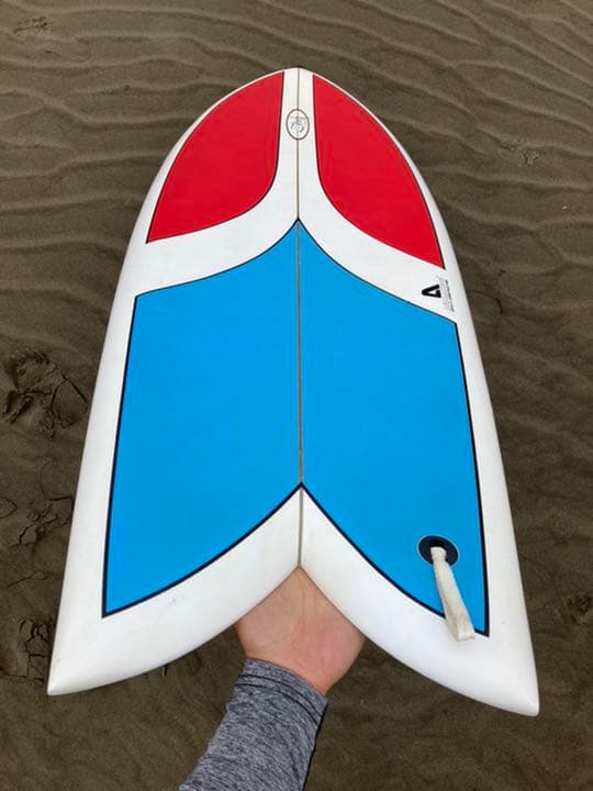 程度◎ 5’10 ZETECH フィッシュ 浮力◎ 初心者◎ ショートボード