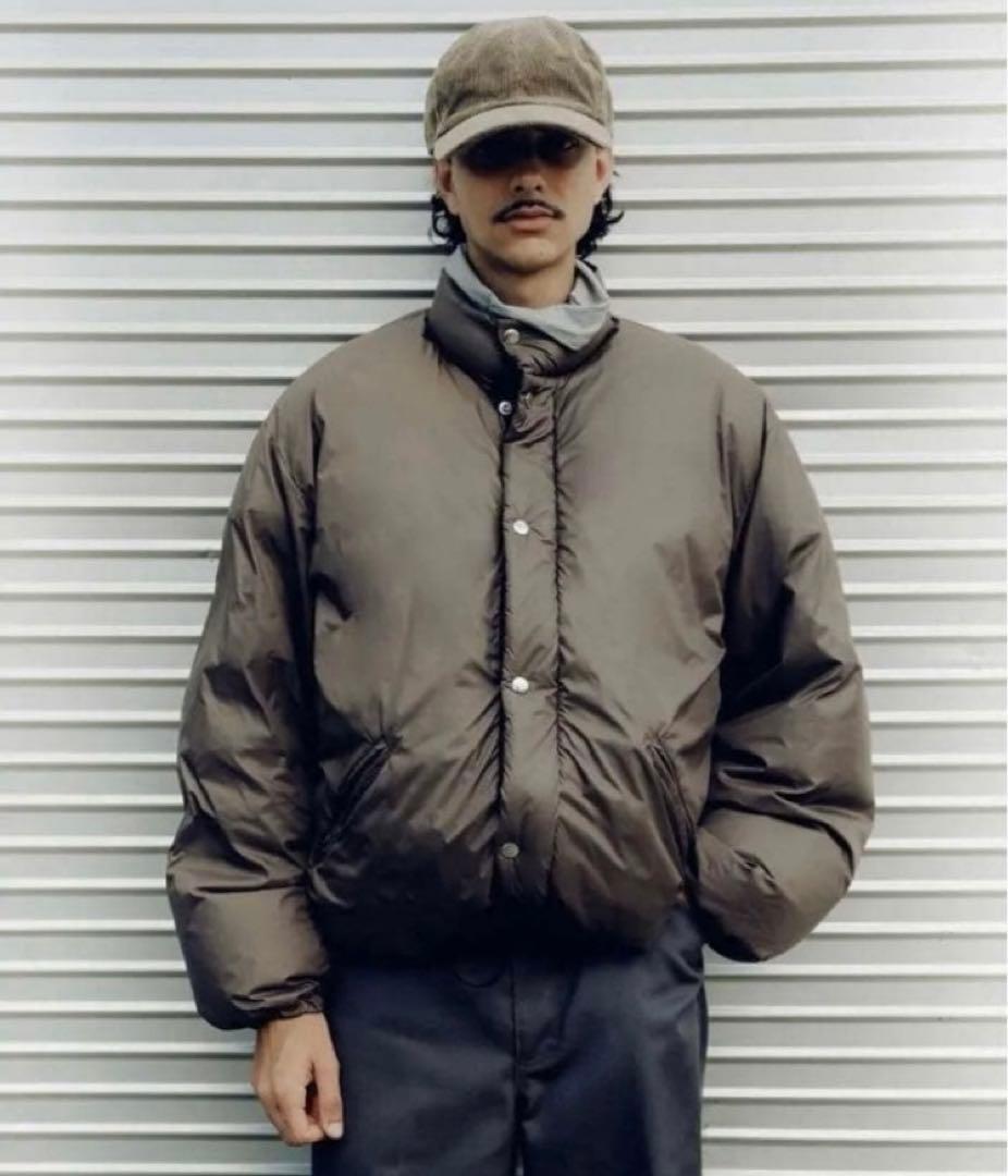 sサイズ　stevenalan nanga別注 ダウンジャケット ダークブラウン