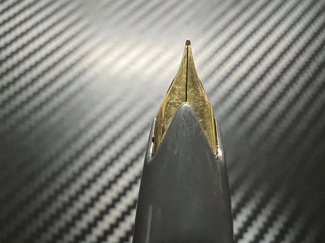 モンブラン 万年筆 美品 12 グレー EF