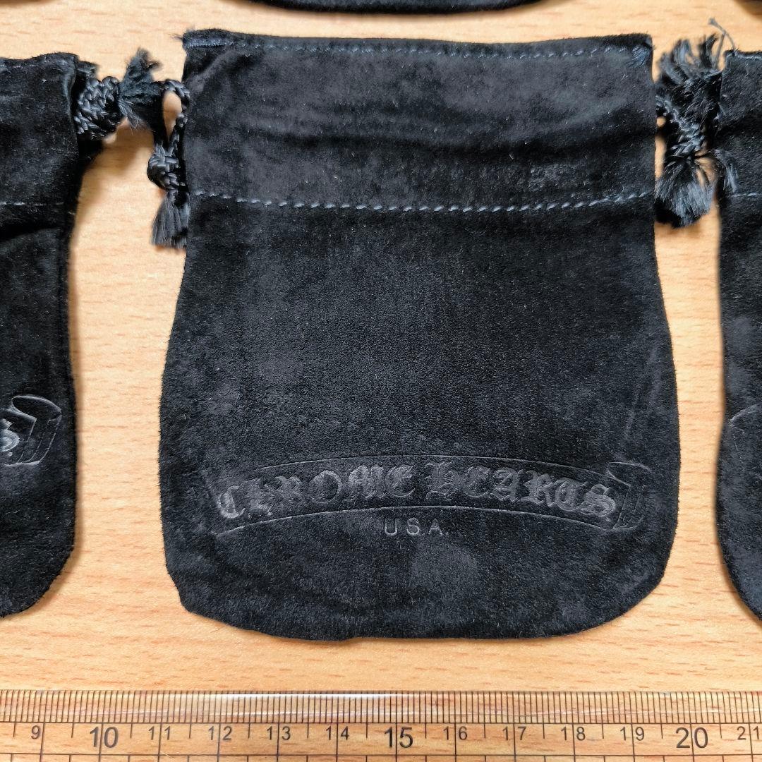 クロムハーツ　オールドポーチ　巾着　牛革　大サイズ　6つセット