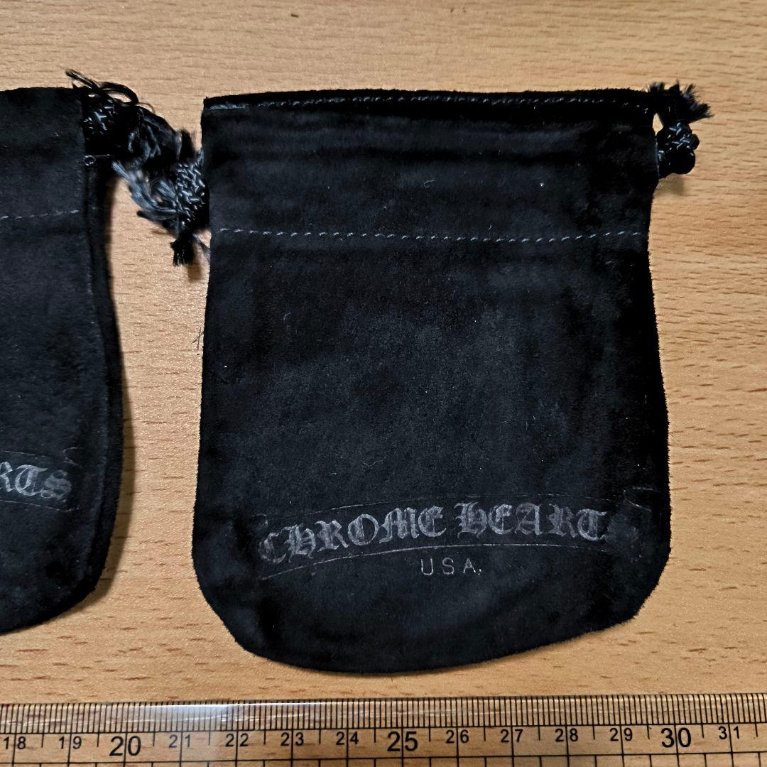 クロムハーツ　オールドポーチ　巾着　牛革　大サイズ　6つセット