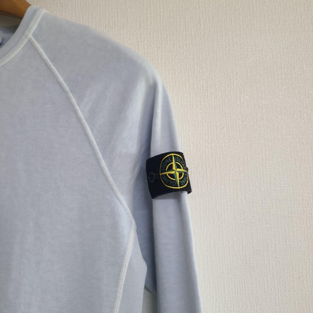 Stone  ストーンアイランド ラグラン 水色 トレーナー S