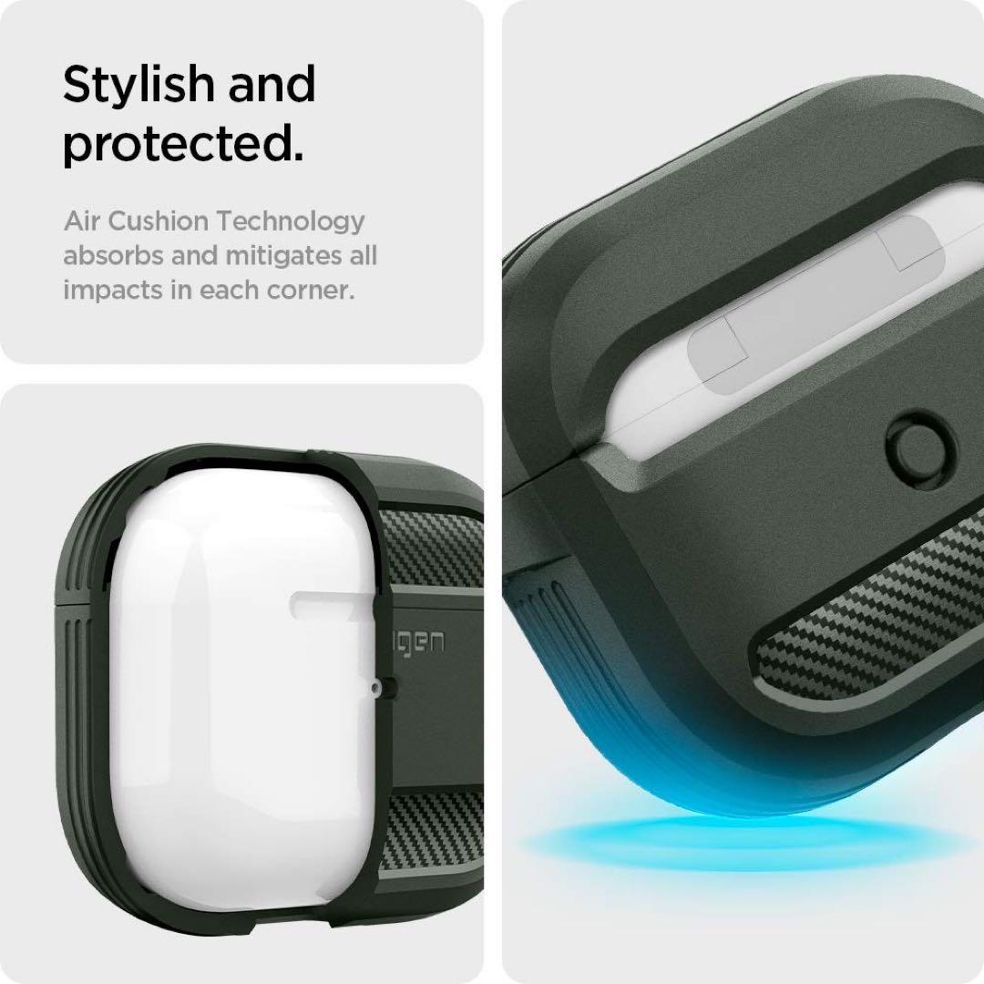 ◯Spigen Airpods 第3世代 ケース AirPods 3 ケース 耐