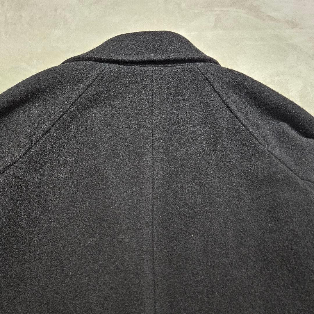 ジャーナルスタンダードレリューム　尾州ウールピーコート38黒