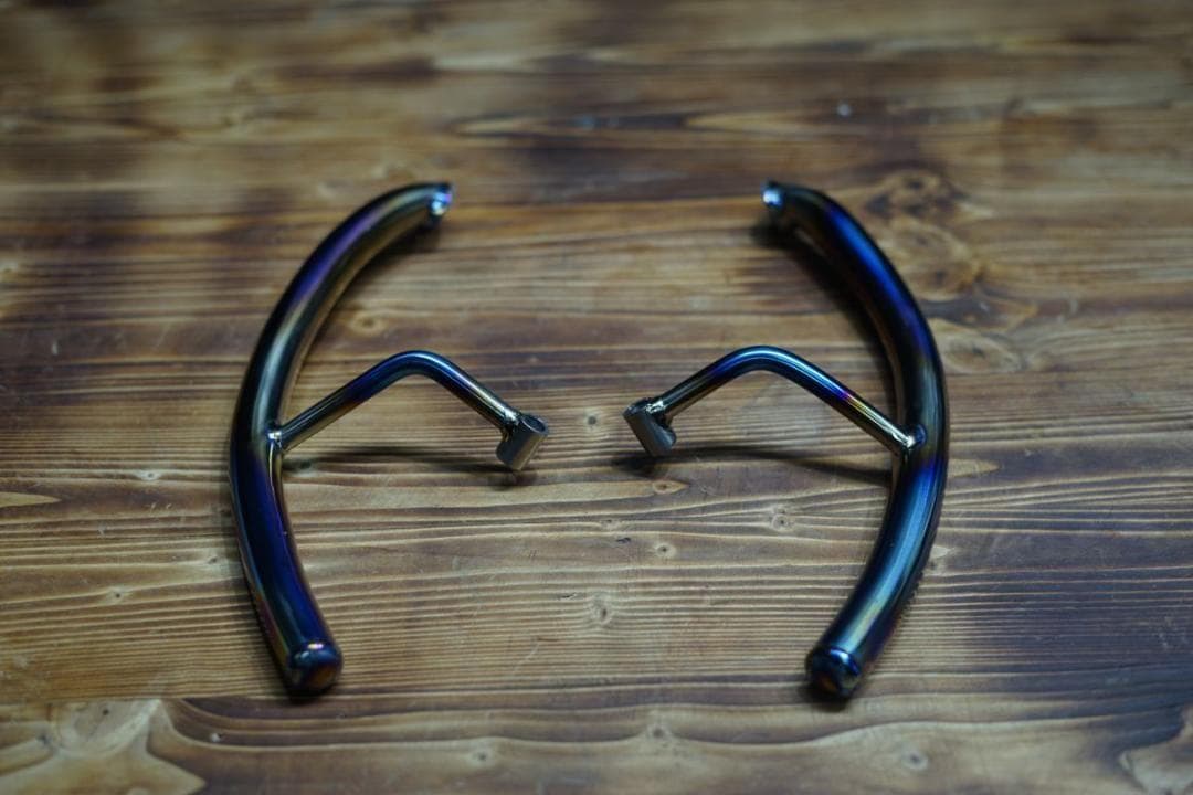 激レア　Z900RS 手曲げ　グラブバー　タンデムバーセット　JaviMotor