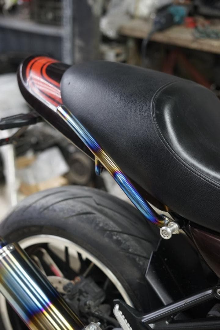 激レア　Z900RS 手曲げ　グラブバー　タンデムバーセット　JaviMotor