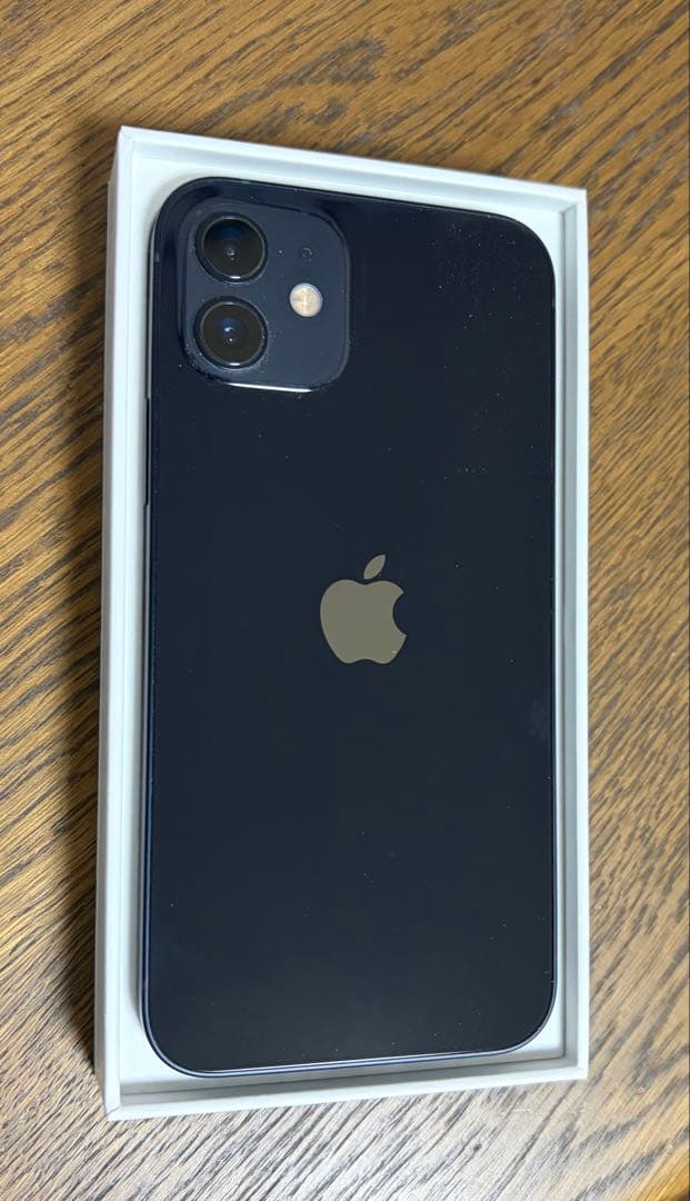 Apple iPhone 12 ブラック 本体128ＧＢ