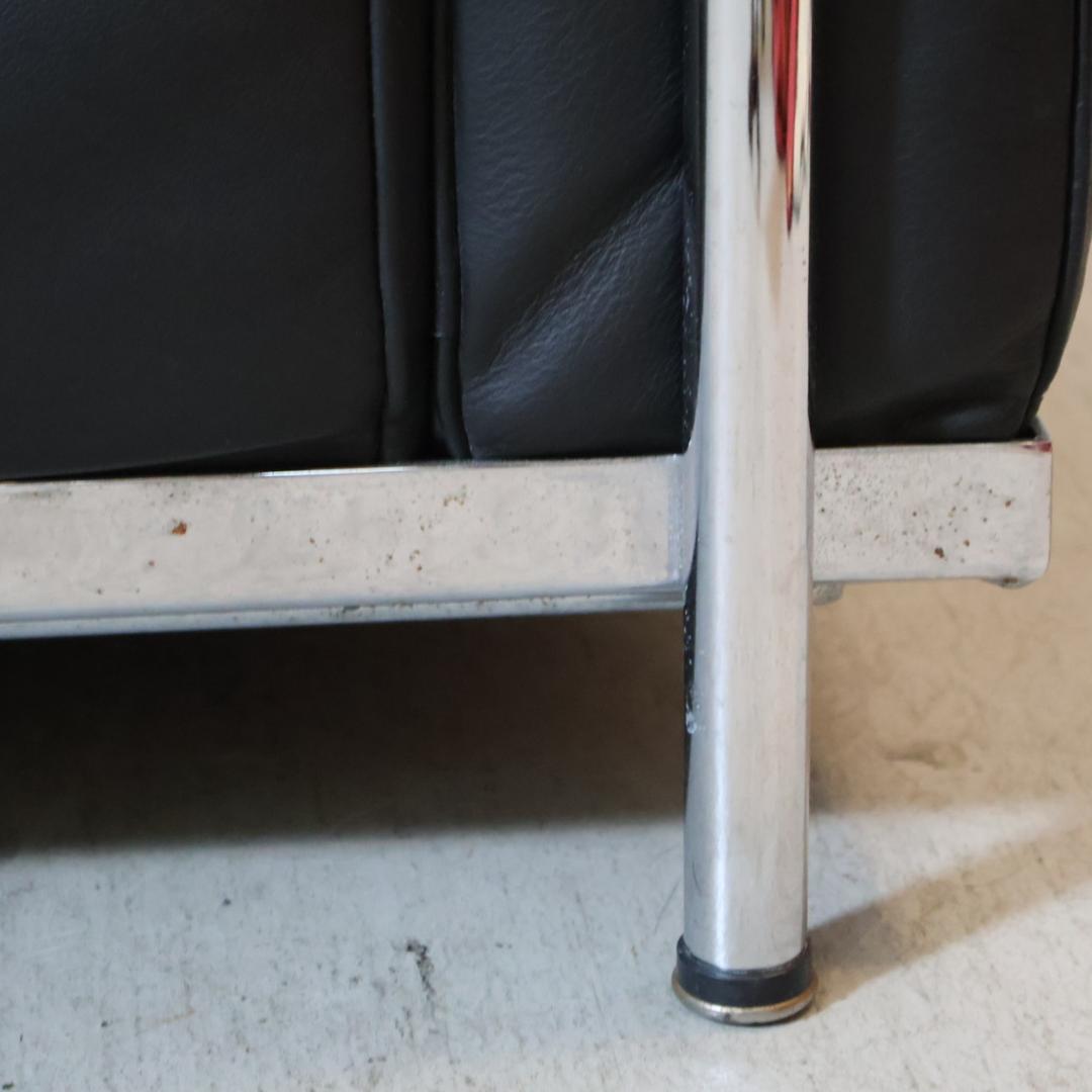 IDC OTSUKA 大塚家具 ル・コルビュジエ LC2 3人掛けソファ 3P