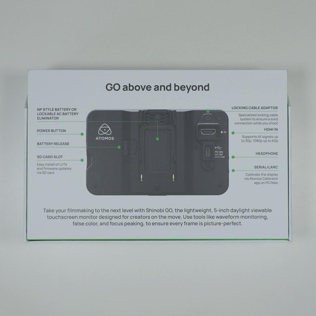 ATOMOS SHINOBI GO 5インチモニター