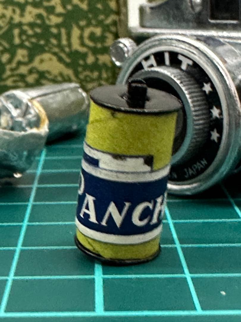 昭和レトロ★カメラ★豆カメラ★HITカメラ★HIT★革ケース付き★フィルム付き