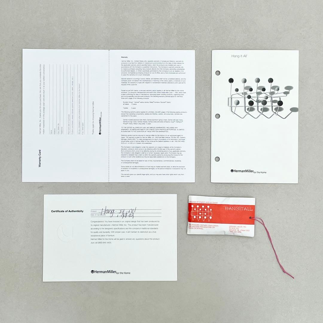 【付属完品 VINTAGE】ハーマンミラー \"ハングイットオール\"