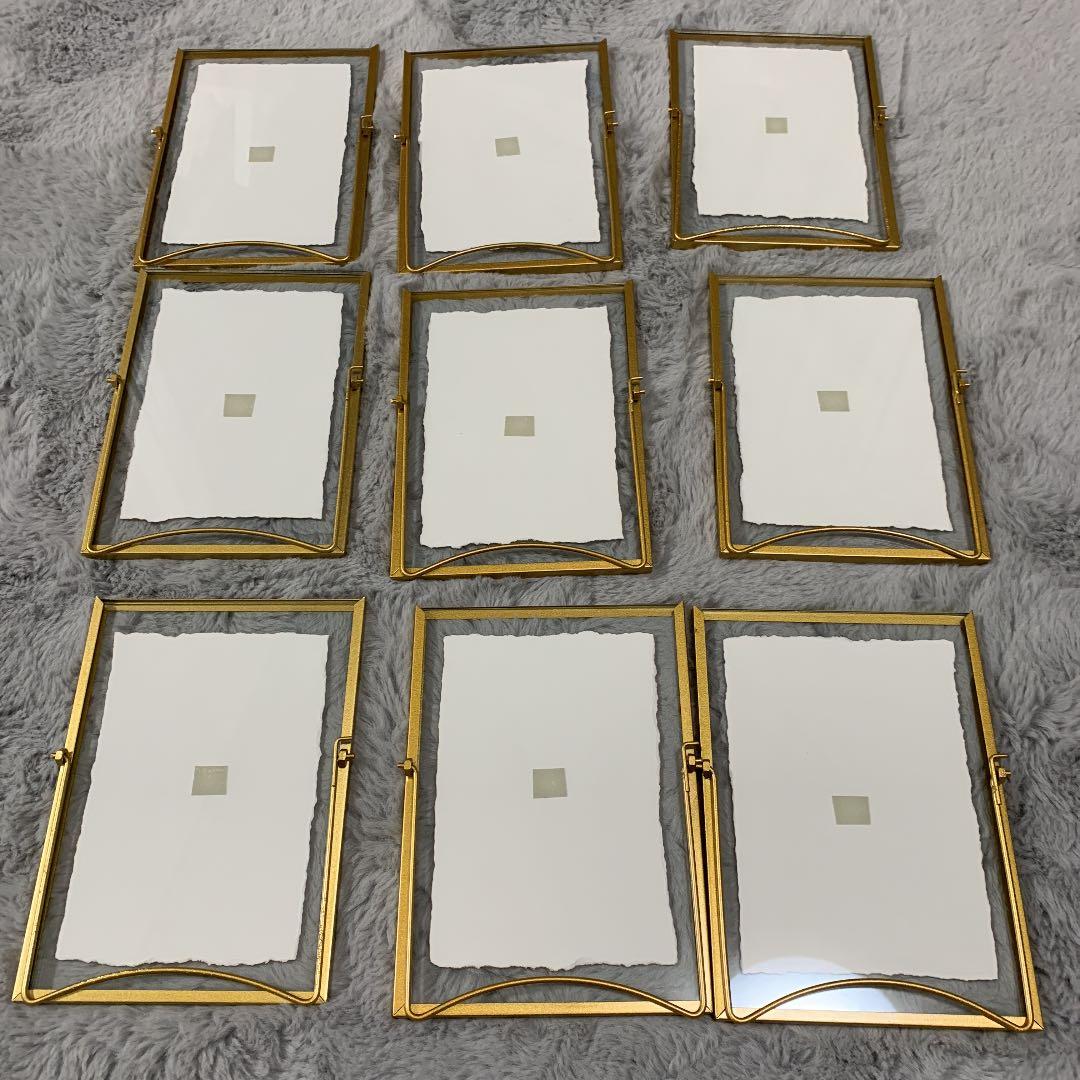 手書き テーブルナンバー 卒花 テーブルナンバー A〜H ８卓分