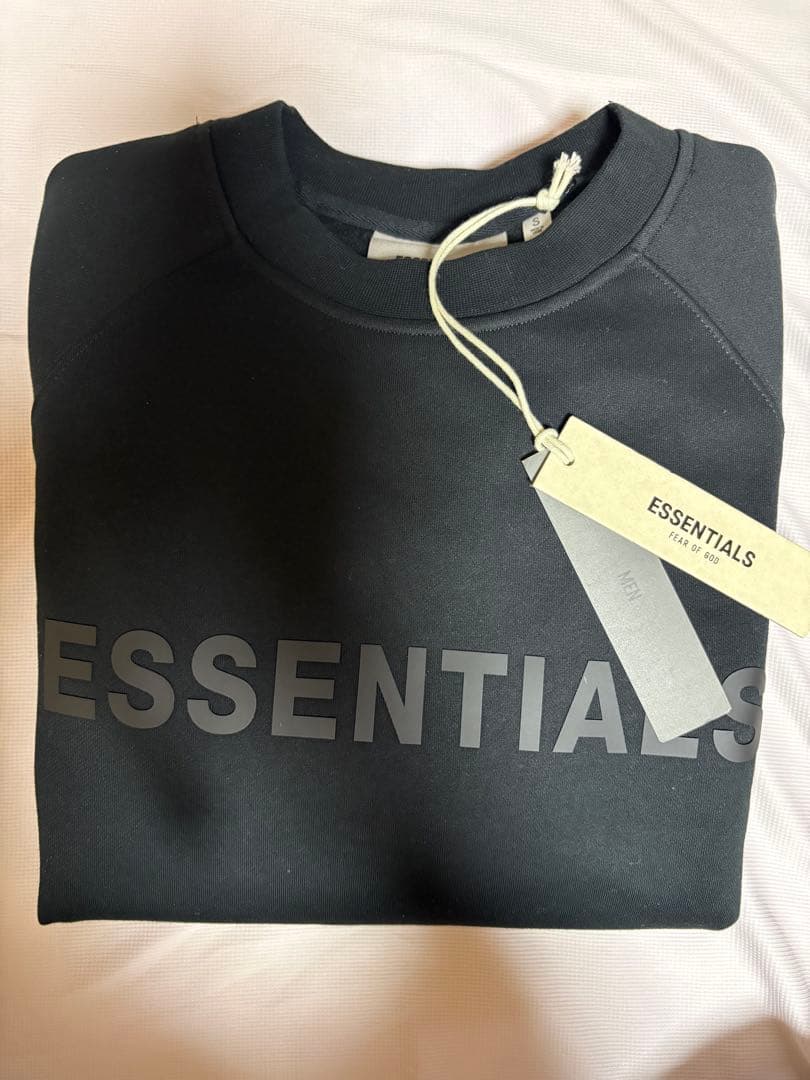 ESSENTIALS ブラック スウェット