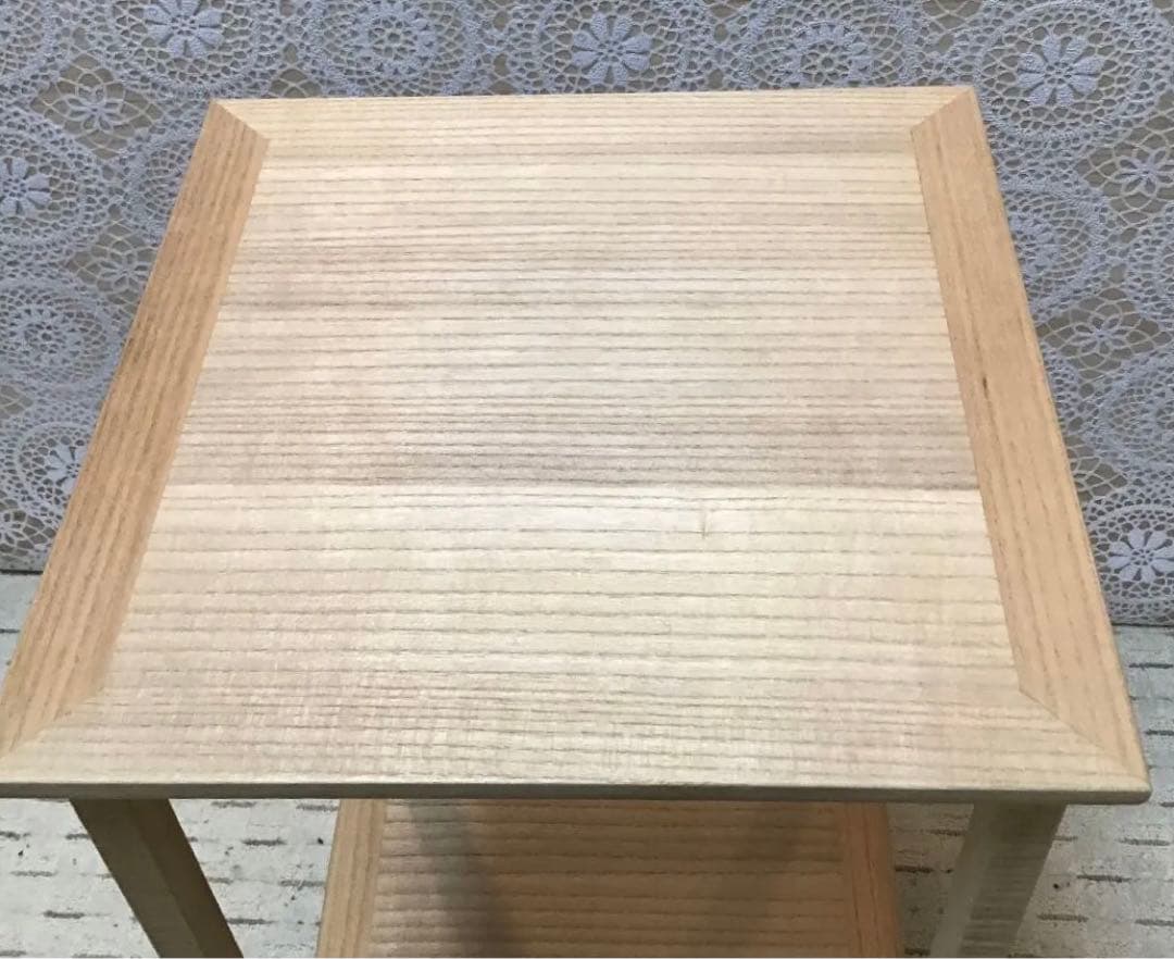 茶道具 小卓 桐小卓 指物師 宗慶 作 N73K