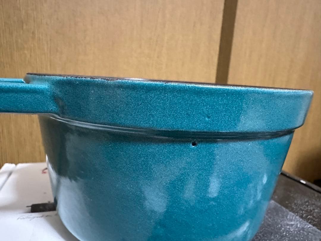 STAUB　ストウブ　ピコ・ココット　ラウンド　ミント　14cm　未使用品