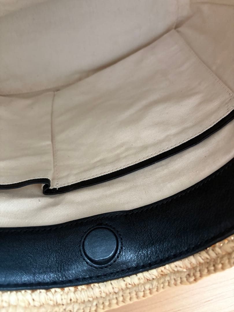 HELEN KAMINSKI かごバッグ ベージュ/ブラック