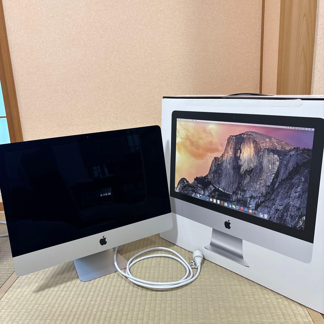 iMac 21.5インチ（2015年購入） 16GBメモリ 1TB HDD