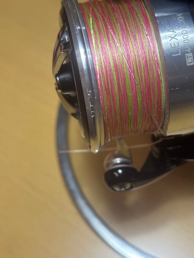 中古レグザLT4000D-CXH Gomexusハンドルノブとリールスタンド付き