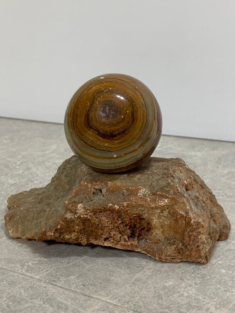 鑑賞石 天然石 木星 1.314kg オニキス 瑪瑙 メノウ ジュピター 台座付
