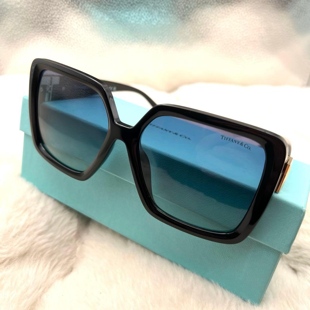 極美品✨TIFFANY&Co TF4206-U 8001/9S サングラス