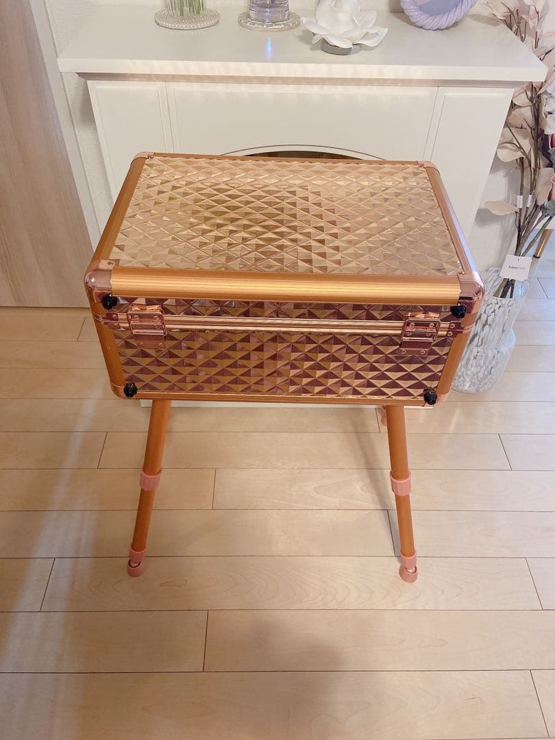 Francfranc ドレッサー ヴァリーズ ハリウッドボックス L コッパー